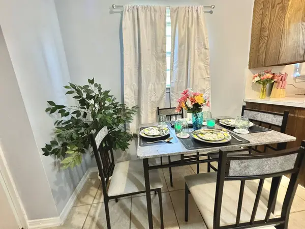 Dining table beside the window